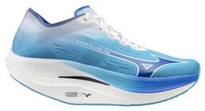 Chaussures running mizuno wave rebellion pro 2 bleu blanc homme