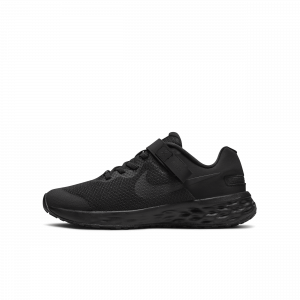 Chaussure de running sur route facile à enfiler Nike Revolution 6 FlyEase pour ado - Noir