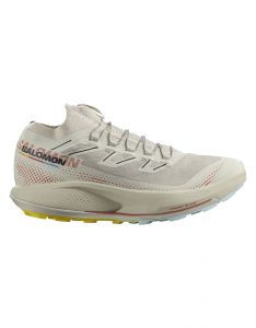 Salomon - Chaussures de trail - Pulsar Trail 2 /Pro W Rainy Day/Hot Sauce/Freesia pour Femme 