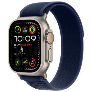 Apple Watch Ultra 2 OLED 49 mm Numérique 410 x 502 pixels Écran tactile 4G Titane Wifi GPS (satellite) (MX4L3TY/A)