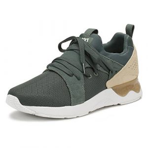 ASICS Hommes Dark Vert/Marzipan Gel-Lyte V Sanze Basket-UK 6