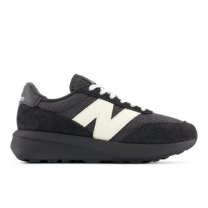 New Balance Unisexe 370 en Noir/Beige