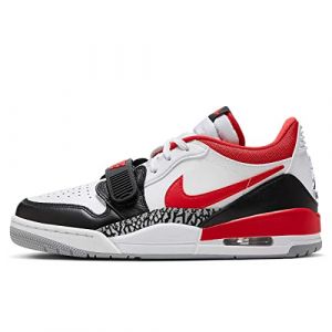 NIKE Air Jordan Legacy 312 Chicago CD7069 Baskets pour homme Blanc/noir/gris loup/rouge feu 160