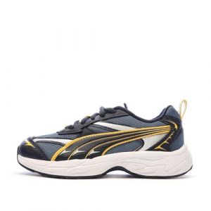 Puma Baskets Gris Bleuté/Orange Fille Morphic Gris 34FR
