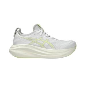 Chaussures Asics Gel-Nimbus 27 Blanc Jaune SS25