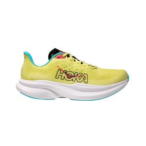 Chaussure Hoka Mach 6 Jaune Bleu SS25
