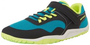 Merrell Trail Glove 7 A/C Baskets Noir/Bleu Sarcelle/Vert Citron