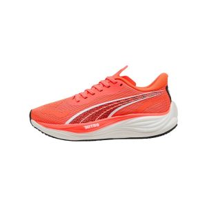 Chaussures Puma Velocity Nitro 3 Rouge Blanc SS25 Femme