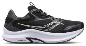 Chaussures running saucony axon 2 noir blanc femme