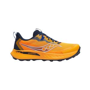 Chaussures Saucony Peregrine 15 Orange Bleu Marine SS25