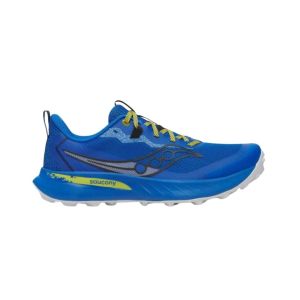 Chaussures Saucony Peregrine 15 Bleu Jaune SS25