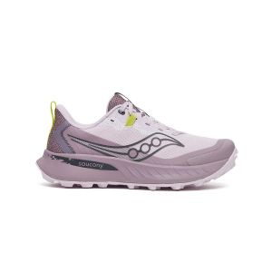 Chaussures Femme Saucony Peregrine 15 Violet Vert SS25