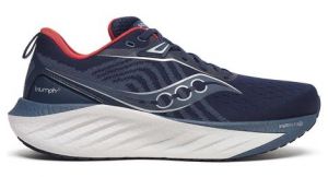 Chaussures running saucony triumph 22 bleu rose homme