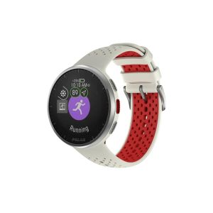 Montre Polar Pacer Pro Blanc Rouge