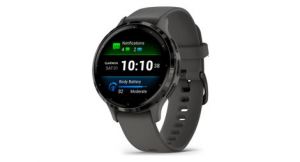 Montre de sport garmin venu 3s gris noir