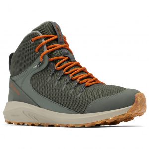 Columbia - Trailstorm Mid Waterproof Omni Heat - Chaussures hiver taille 15, vert olive