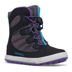 Chaussures Merrell Snow Bank 4.0 Waterproof noir lilas bleu enfant - 38