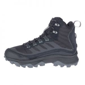 Chaussures Merrell Moab Speed Thermo Mid Waterproof noir gris foncé bleu clair - 39