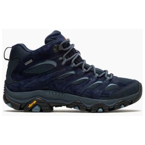 Merrell - Moab 3 Mid GTX - Chaussures de randonnée taille 48, bleu/blanc