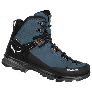 Salewa - Mountain Trainer 2 Mid GTX - Chaussures de randonnée taille 12, noir/bleu