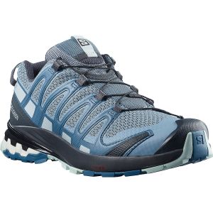 chaussures de trail femme xa pro 3d v8 w ashley blue/ebony/o