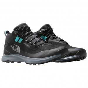 The North Face - Women's Cragstone Mid Waterproof - Chaussures de randonnée taille 11, noir/gris