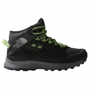 The North Face - Women's Cragstone Leather Mid WP - Chaussures de randonnée taille 11, noir