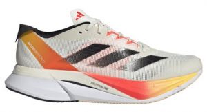 Chaussures de running adidas performance adizero boston 12 blanc orange