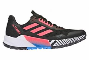 Chaussures de trail running femme adidas terrex agravic flow 2 noir rouge