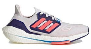 Chaussures de running adidas ultraboost 22 blanc bleu femme