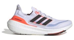 Chaussures de running adidas running ultraboost light blanc rouge