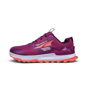 Altra Women Lone Peak 7 Trail Running Shoe Running Shoes Purple/Orange - Violet 6