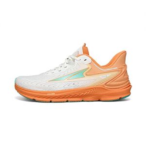 ALTRA Women Torin 6 Neutral Running Shoe Running Shoes White/Orange - White 6