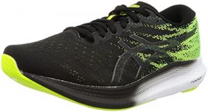 ASICS Men Evoride 3 Neutral Running Shoe Running Shoes Black - Lime 7
