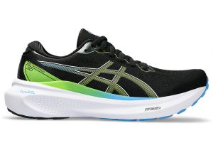 ASICS Gel - Kayano 30 Black / Electric Lime Hommes Taille 43.5
