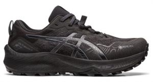 Chaussures de trail running asics gel trabuco 11 gtx noir femme