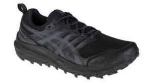 Asics gel trabuco 9 g tx 1011b027 001  homme  noir  chaussures de running