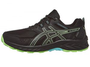 Chaussures Homme ASICS Gel Venture 9 WP Noir/Vert