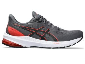 ASICS Gt - 1000 12 Carrier Grey / True Red Hommes Taille 43.5