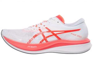 Chaussures Homme ASICS Magic Speed 3 Blanc/Sunrise