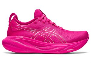 ASICS Gel - Nimbus 25 Pink Rave / Pure Silver Femmes Taille 41.5