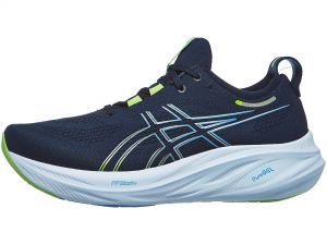 Chaussures Homme ASICS Gel Nimbus 26 Bleu/Lime