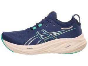 Chaussures Femme ASICS Gel Nimbus 26 Bleu/Vert