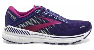 Chaussures de running brooks adrenaline gts 22 bleu rose femme