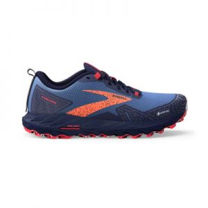 Chaussures Brooks Cascadia 17 Medium GORE-TEX bleu orange femme - 43