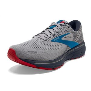 Brooks Ghost 14 Grey/Blue/Red 9.5 D (M)