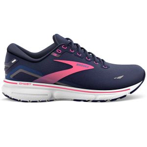 BROOKS Chaussure running Ghost 15 Peacoat/blue/pink Femme Bleu/Blanc/Rose  taille 9.5
