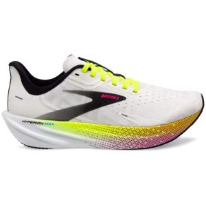 BROOKS Hyperion Max - Blanc / Gris / Jaune - taille 43 2024