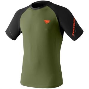 Dynafit Alpine Pro Short Sleeve Shirt Homme Kaki