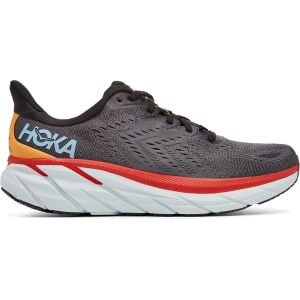 HOKA ONE ONE Chaussure running Clifton 8 Anthracite/castlerock Homme Gris/Orange  taille 12